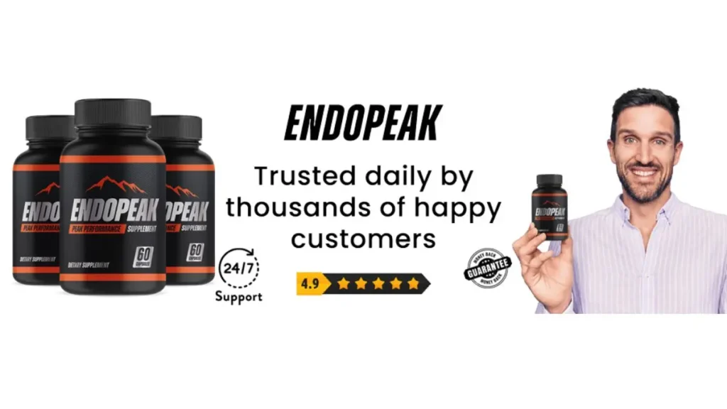 Endopeak natural testosterone support supplement review discussing ingredients, safety profile, and performance support benefits